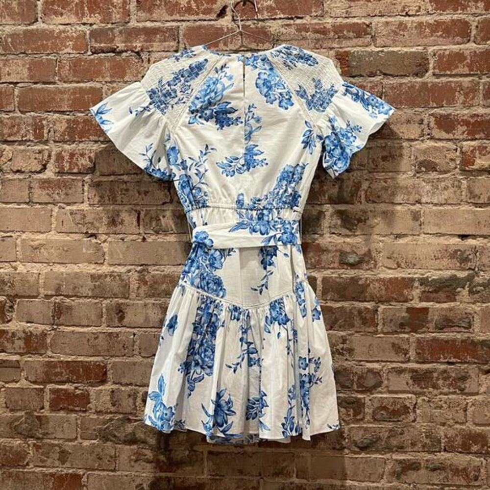 Rachel Parcell Ruffle Front Tie Cotton Dress Size‎ XXS - Picture 11 of 13